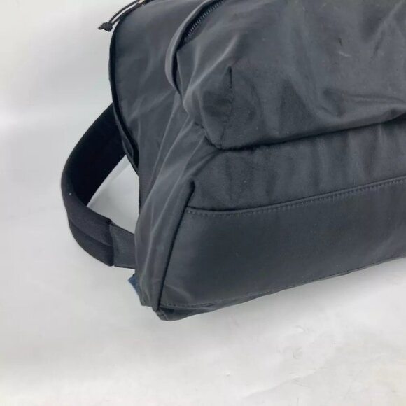 BALENCIAGA Bicolor wheel logo bag Backpack Nylon Black - Picture 10 of 16